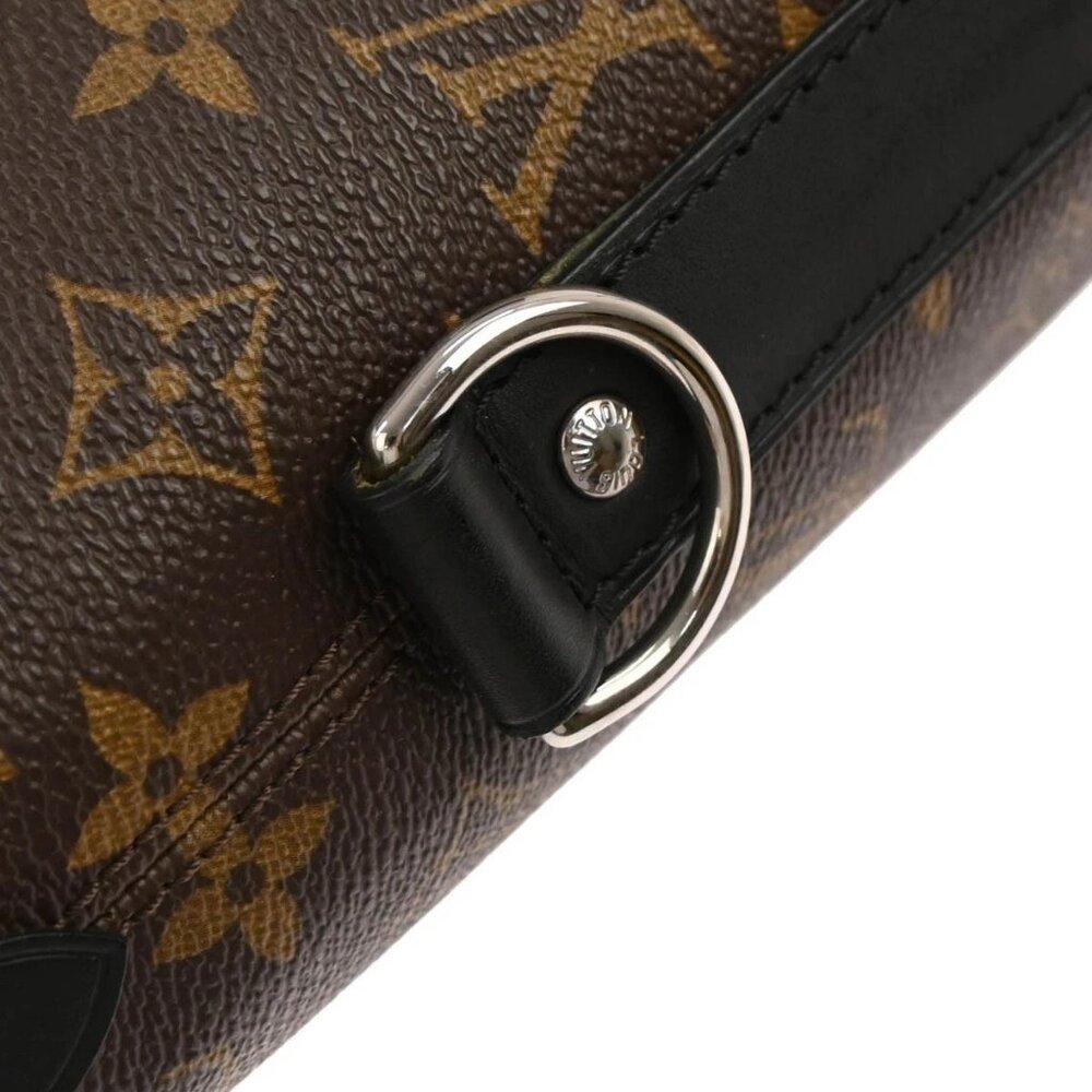 Louis Vuitton Monogram Macassar Davis Tote Handbag M56708 DU4102 145949 - Picture 5 of 10